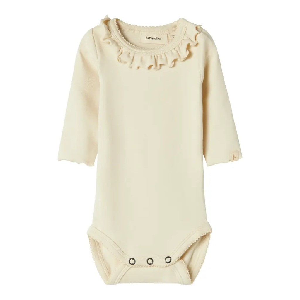 Gayo Koj Langærmet Body - Turtledove - 80