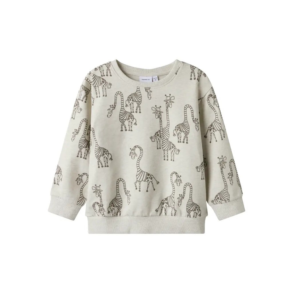 Freddie ls reg sweat - PEYOTE MEL - 104
