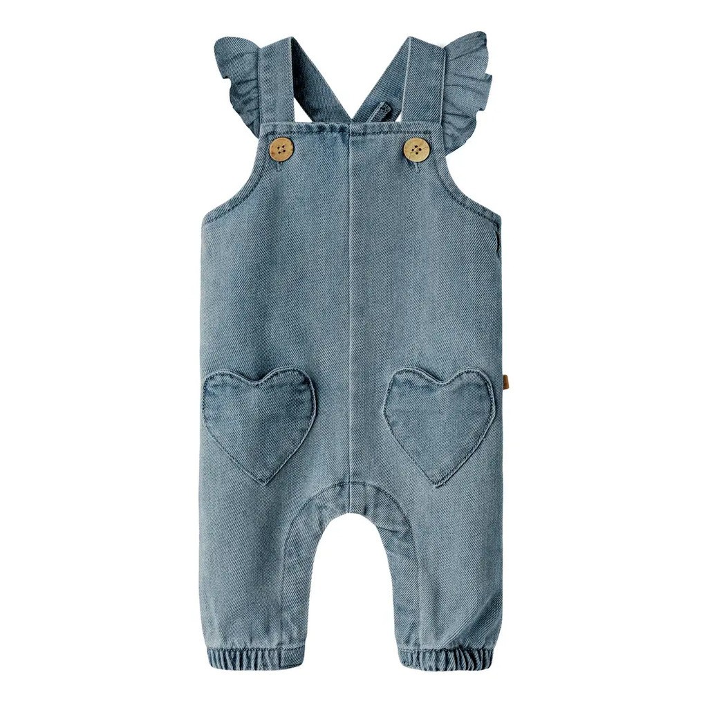 Lulia Denim Overall - Medium blue denim - 56