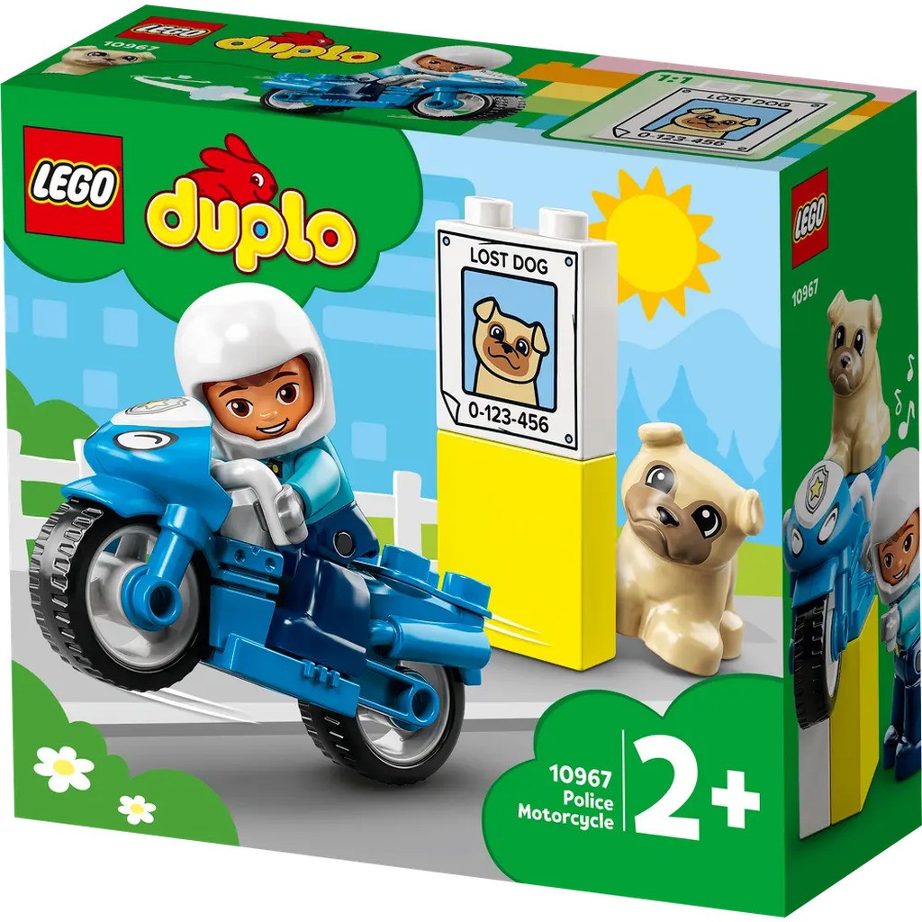 Politimotorcykel 10967 LEGOÂ® DUPLOÂ®