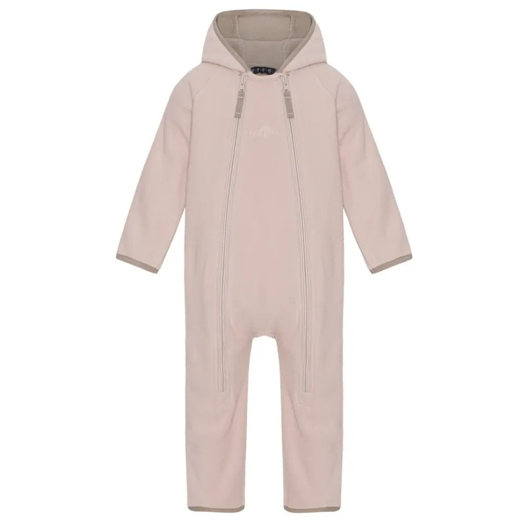 Fleece babydragt - Mahogany rose/mocca - 6 MDR.