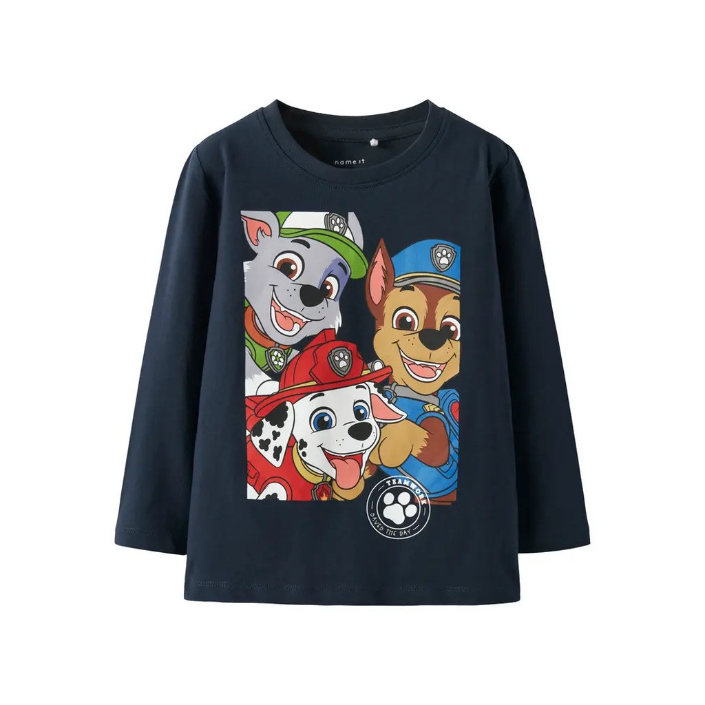 Nitin Paw Patrol Trøje - Navy Blazer - 98