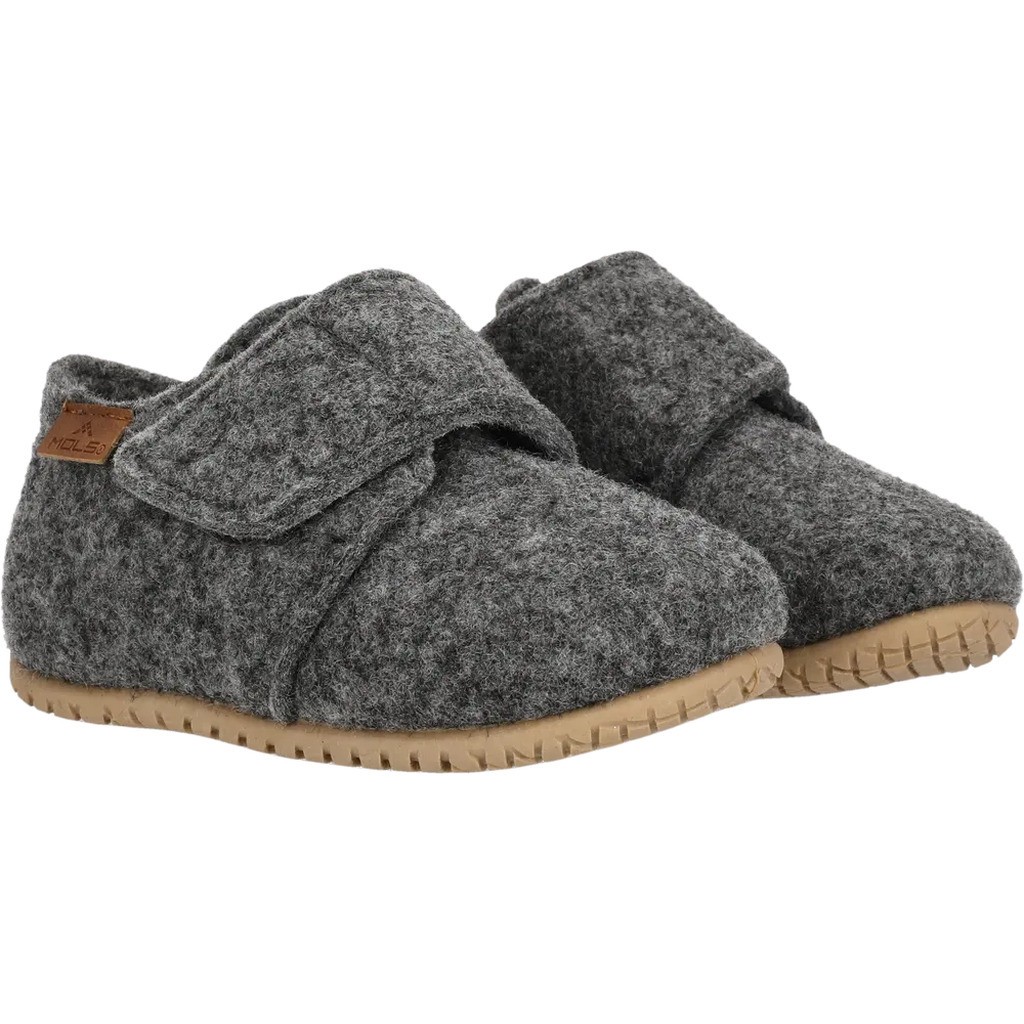 Heiris hjemmesko - Dark Grey Melange - 28