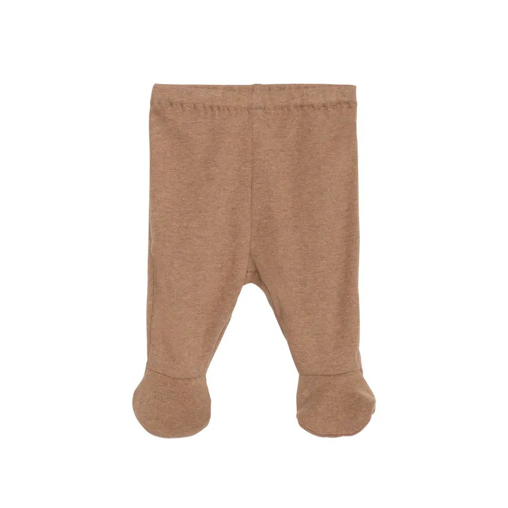 Nyfødt Buks m. Fødder - Almond - 56 CM