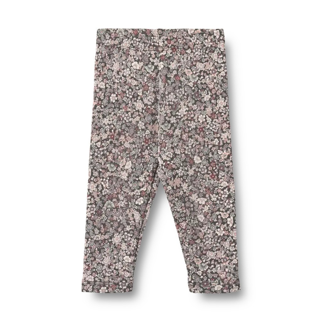 Jules Jersey Leggings - Purple stone flowers - 1 MDR.