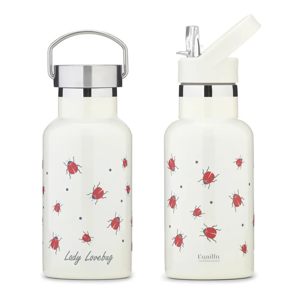 Termoflaske rustfrit stål - 350ml - Ladybug