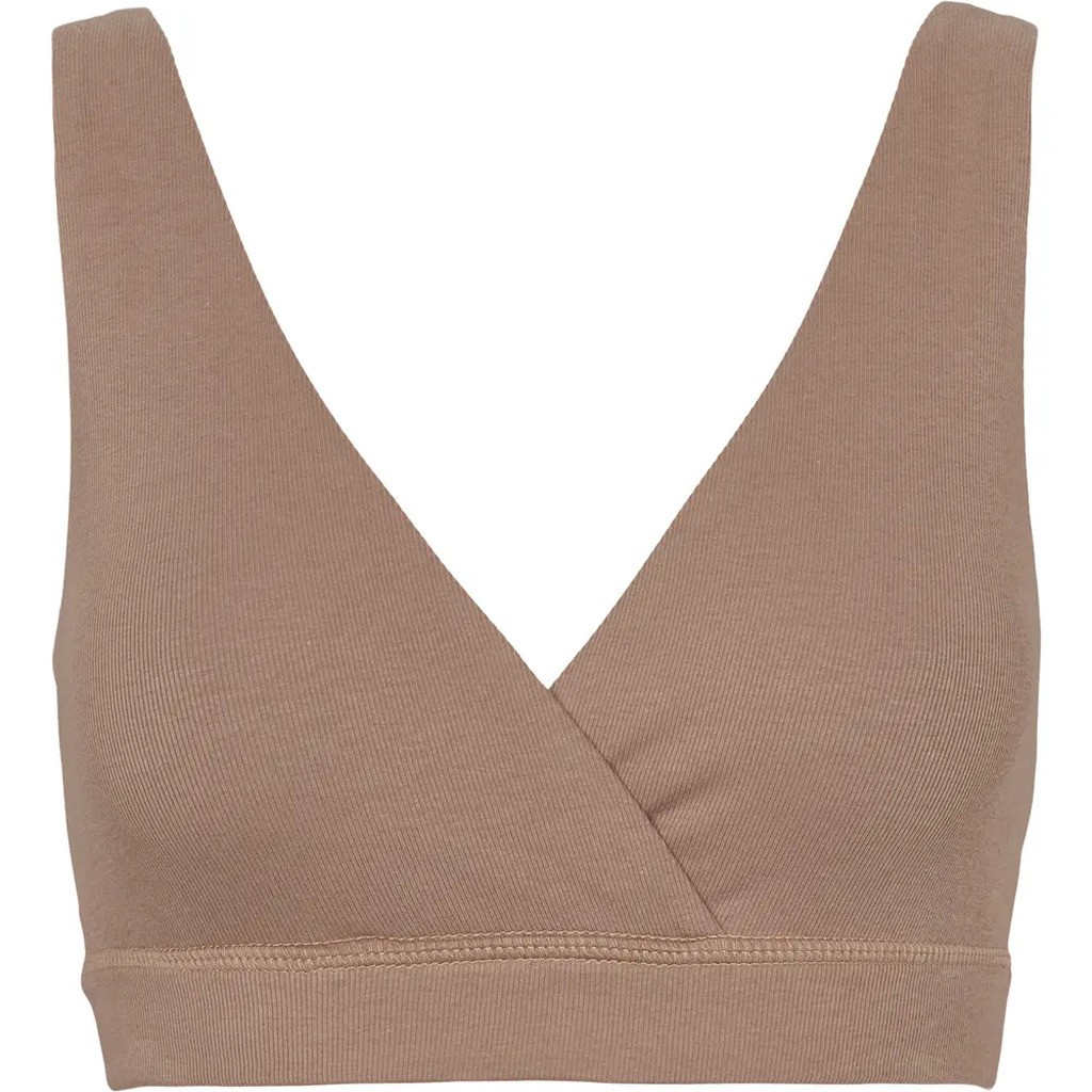 Trekant amme top/BH - Walnut - M
