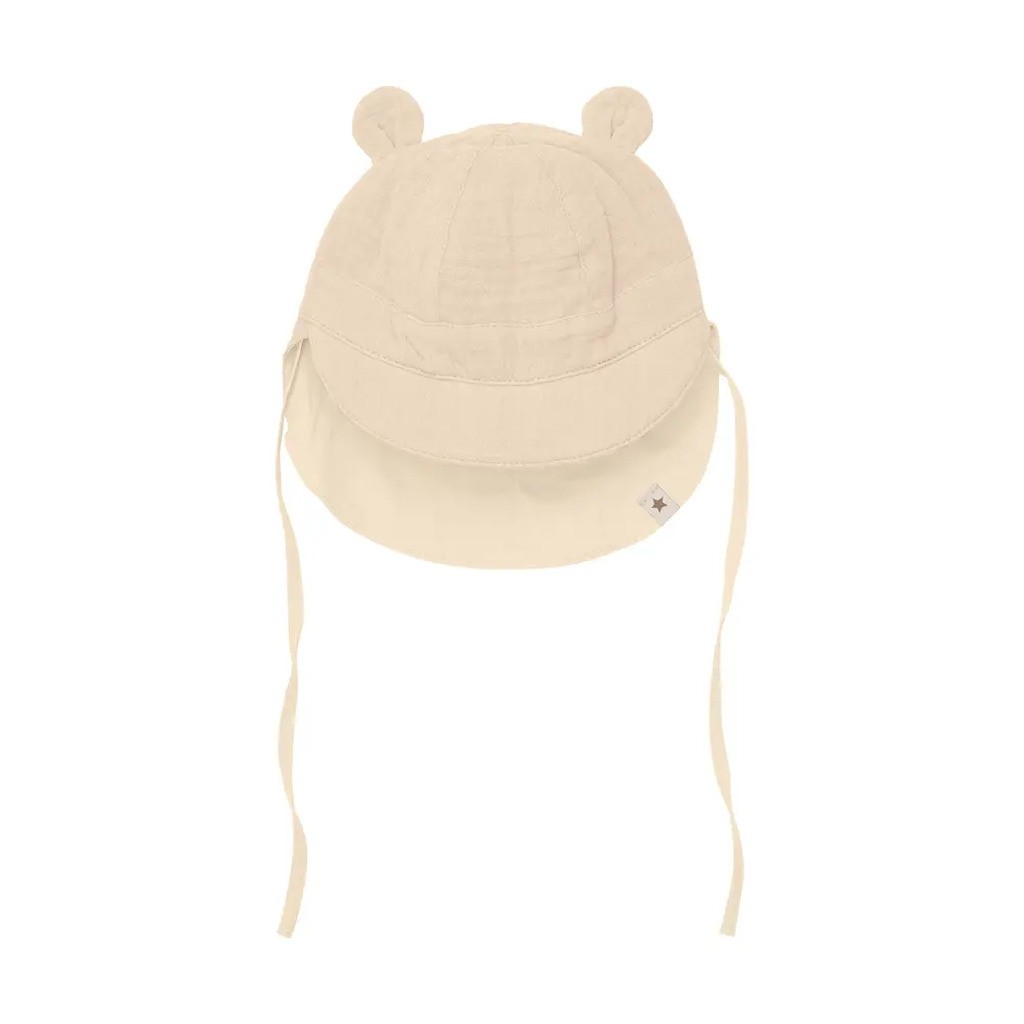 Sommerhat m. Ører Muslin - 2208 - 74/80