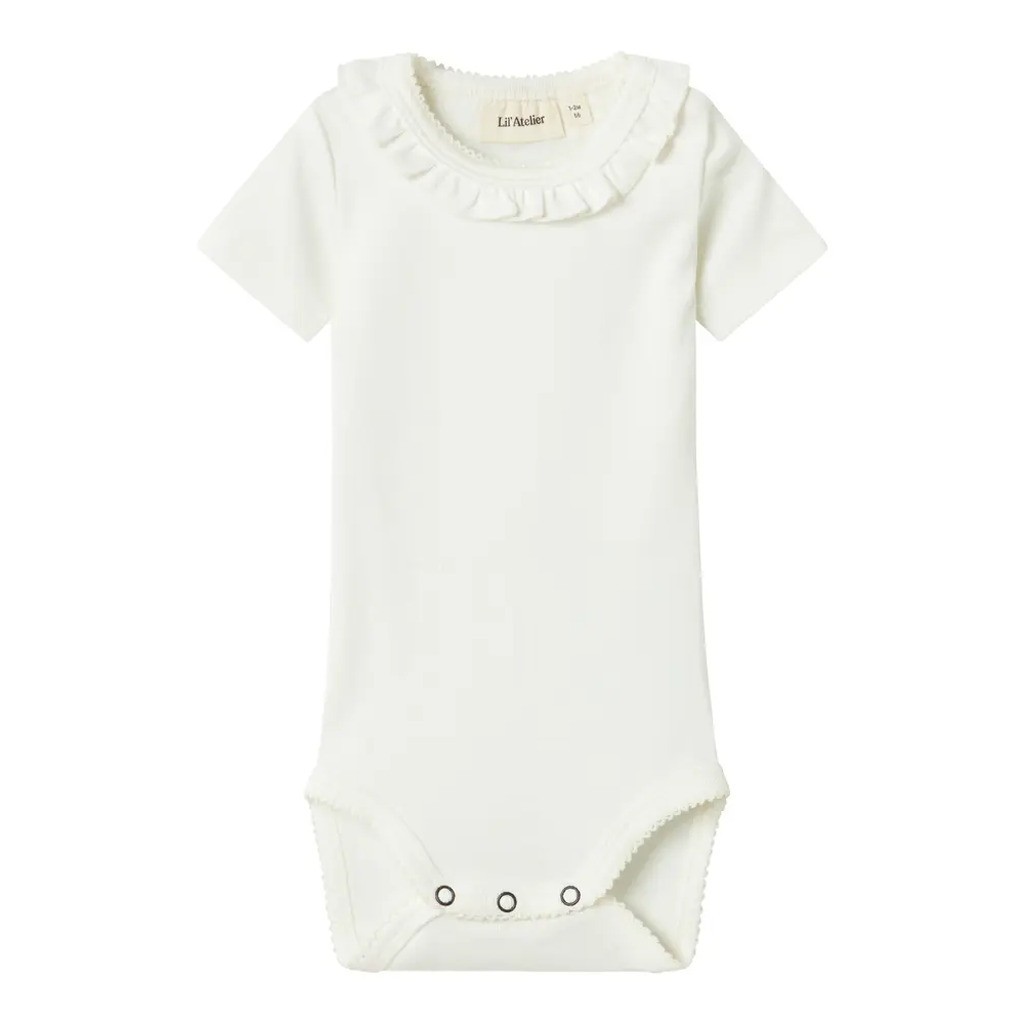 Lalo tem kortærmet slim body - COCO MILK - 80