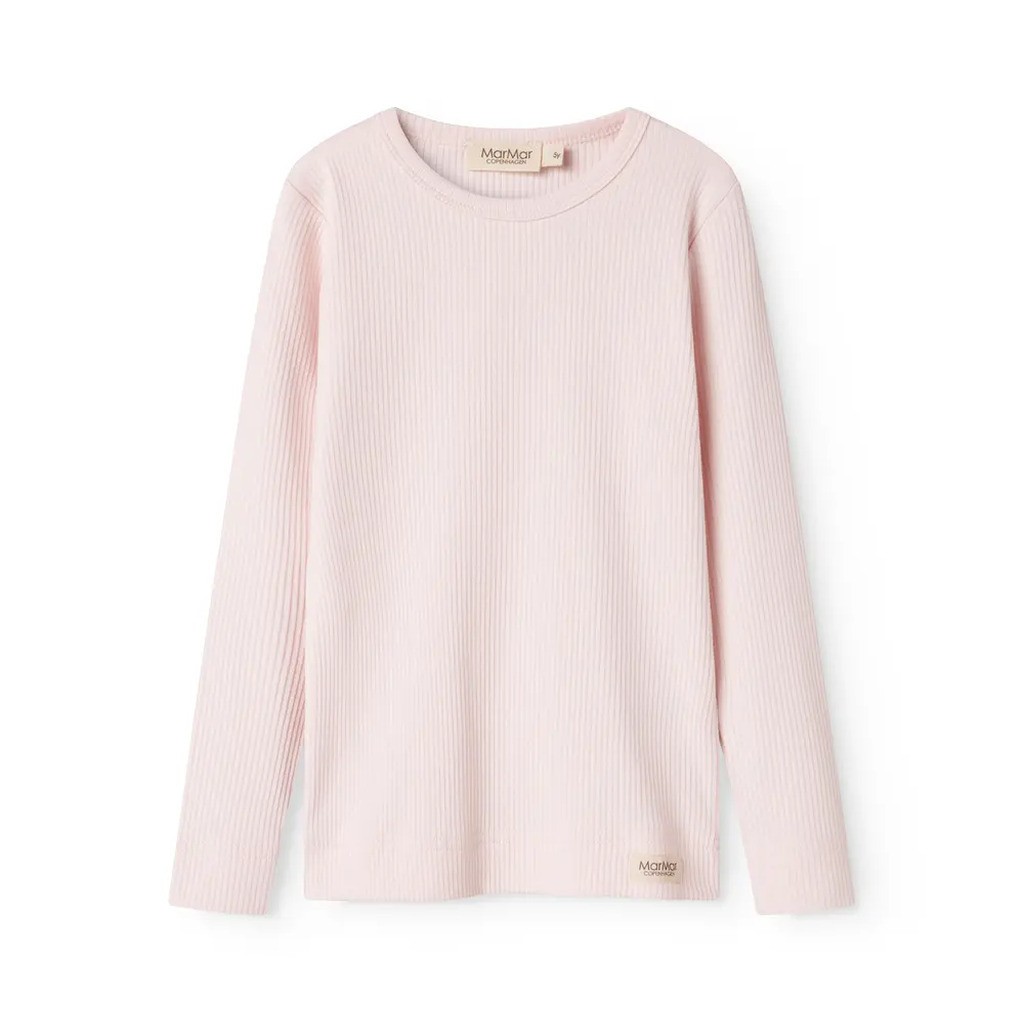 T-shirt, langærmet - Rosa - 98