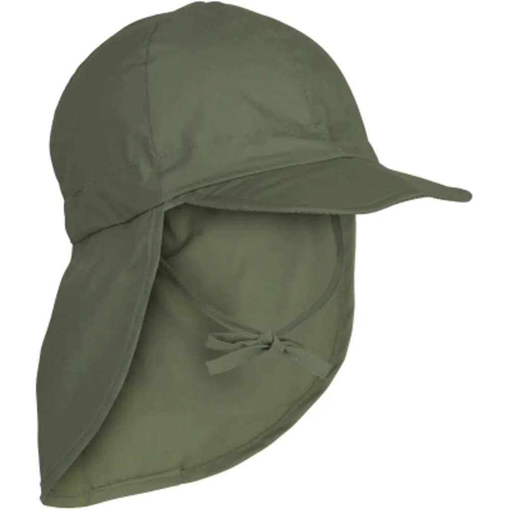 Sommerhat m/lang skygge -  Solid - DUSTYOLIVE - 0-6 MDR.