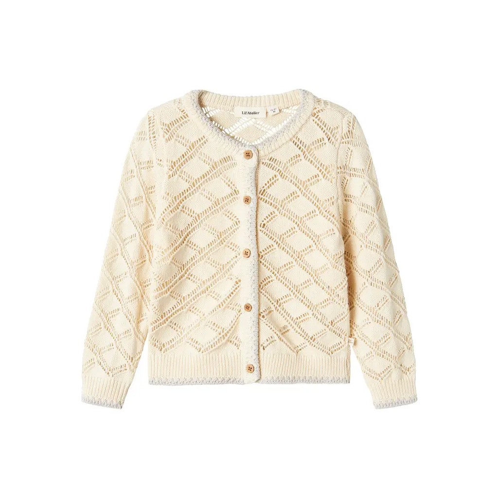 Fanna ls strik cardigan - TURTLEDOVE - 110