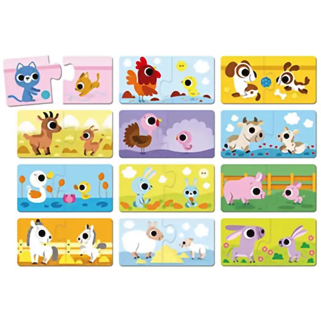 Puzzle - Parent and Baby Animals