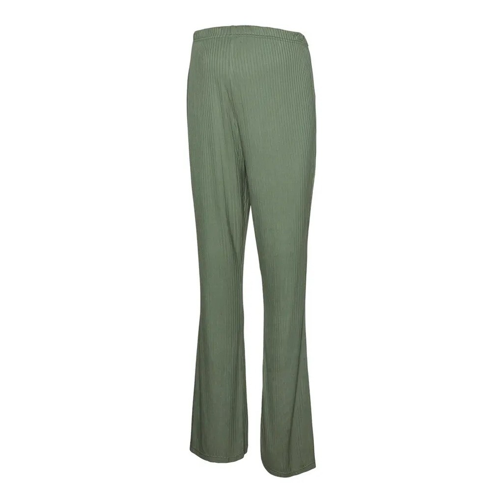 Trinity flared bukser - AGAVEGREEN - S