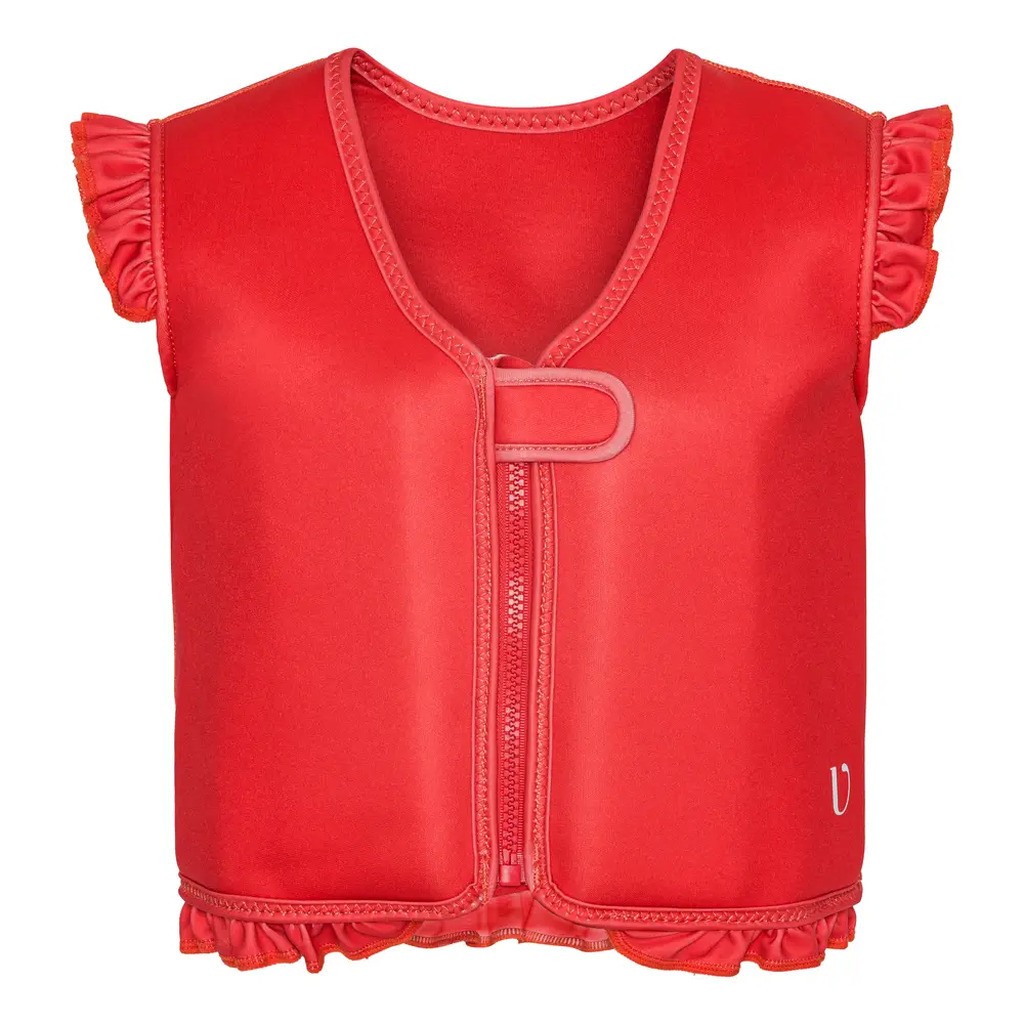 Svømmevest - Neopren - Frill - Berry - BERRY - 1-3 ÅR