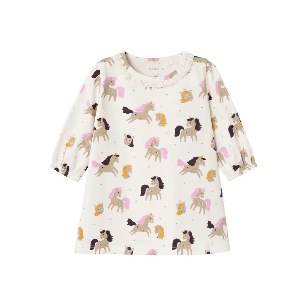 Leni langærmet kjole - JET STREAM - 68