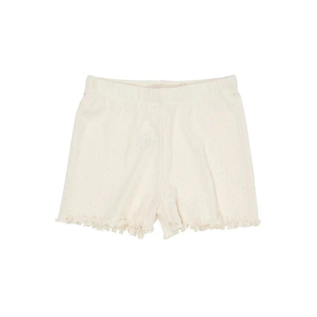 Pointelle shorts - CREAM - 110