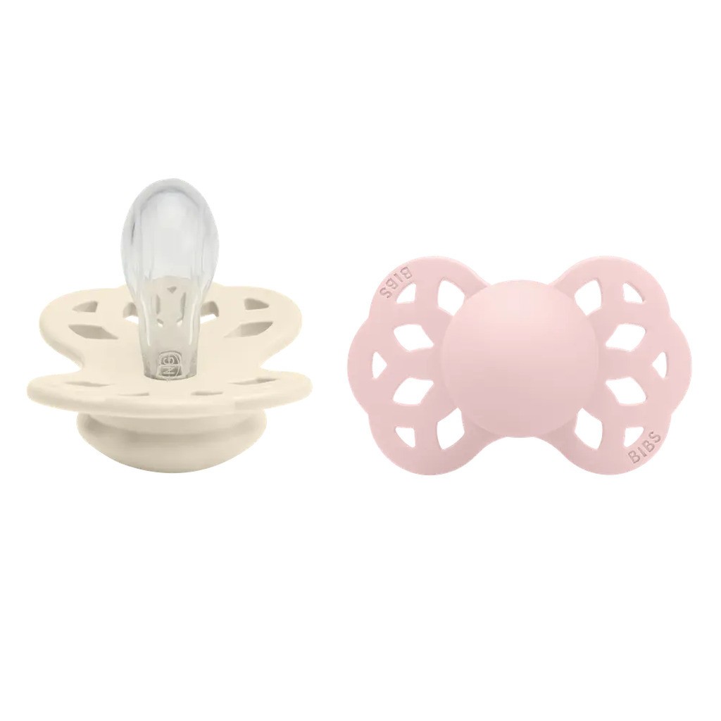 Infinity 2 pk Silicone Symmetrical str 1 Ivory/Blossom