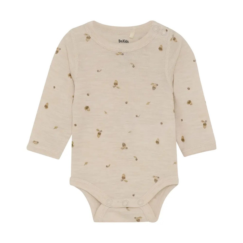 Uld Body Langærmet - Aop - 2020 - 80