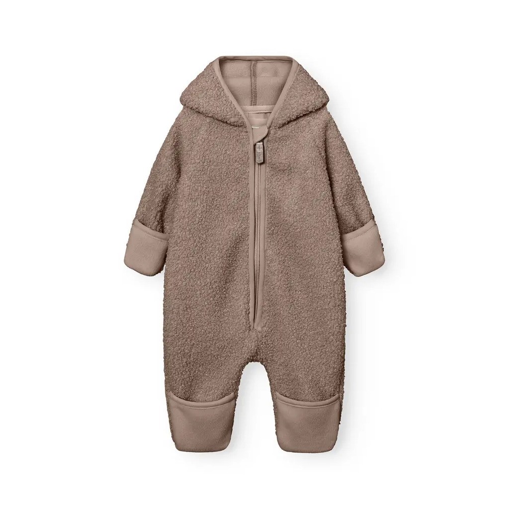 Matadel Teddyfleece Heldragt - Grey brown - 74