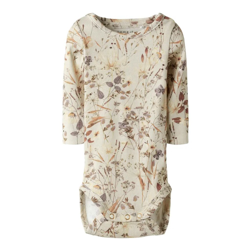 Niara Langærmet Body - OATMEAL - 80