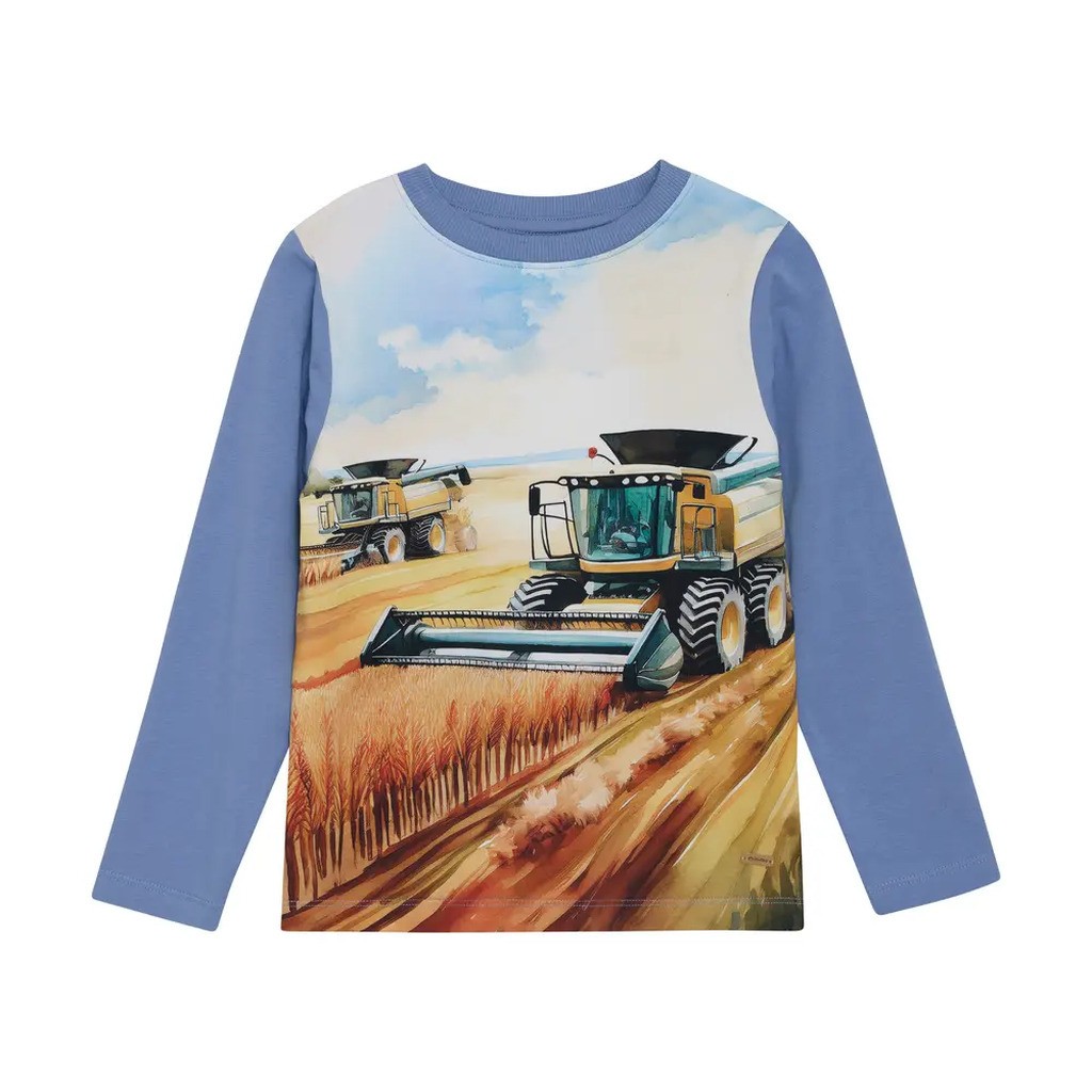 T-shirt langærmet - 7215 - 104