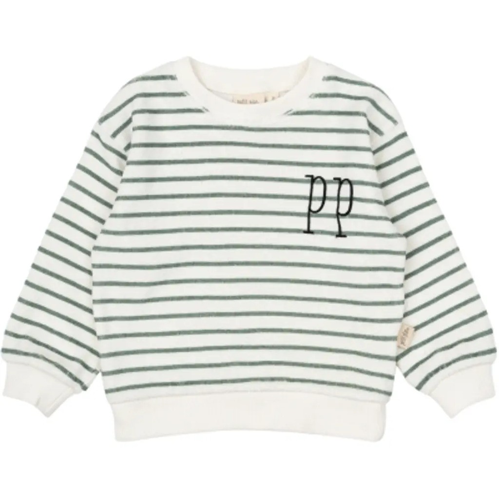 Sweat Shirt - WHITEGREEN - 98