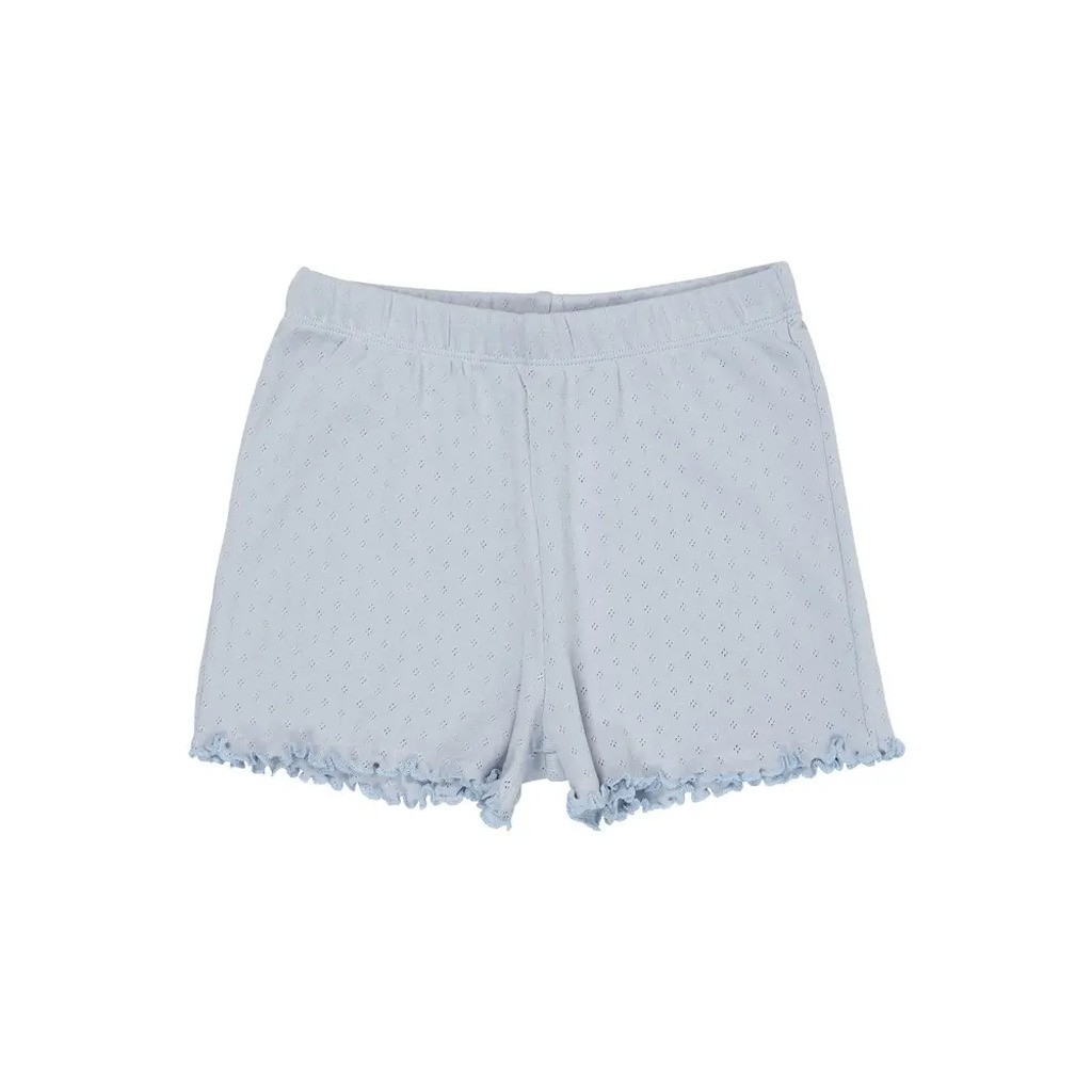 Pointelle shorts - DUSTY BLUE - 92
