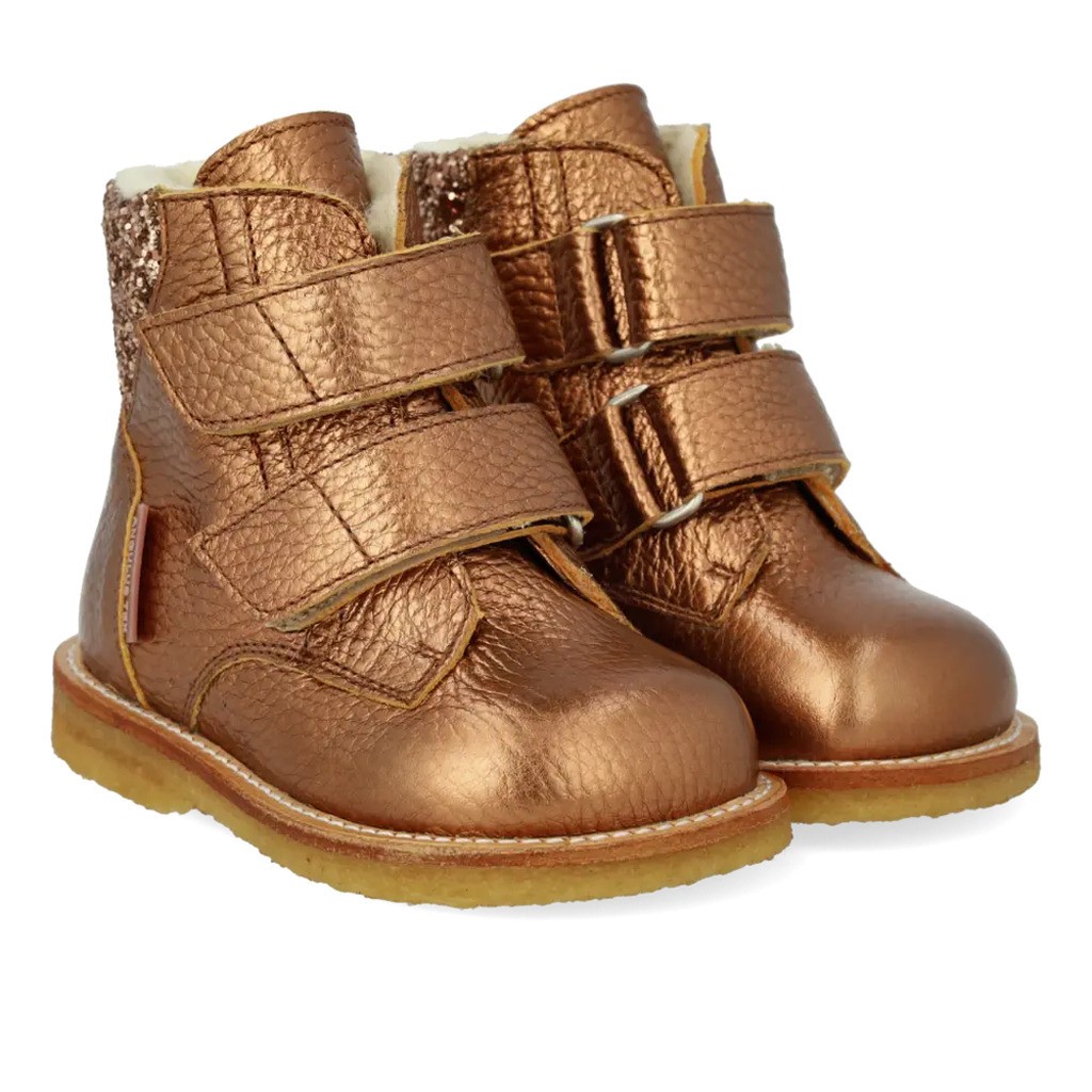 Begynder TEX-støvle med glitter og velcro - 4264 - 21