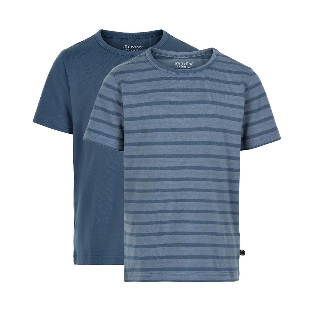 Basis T-shirt (2-pak) - 713 - 98
