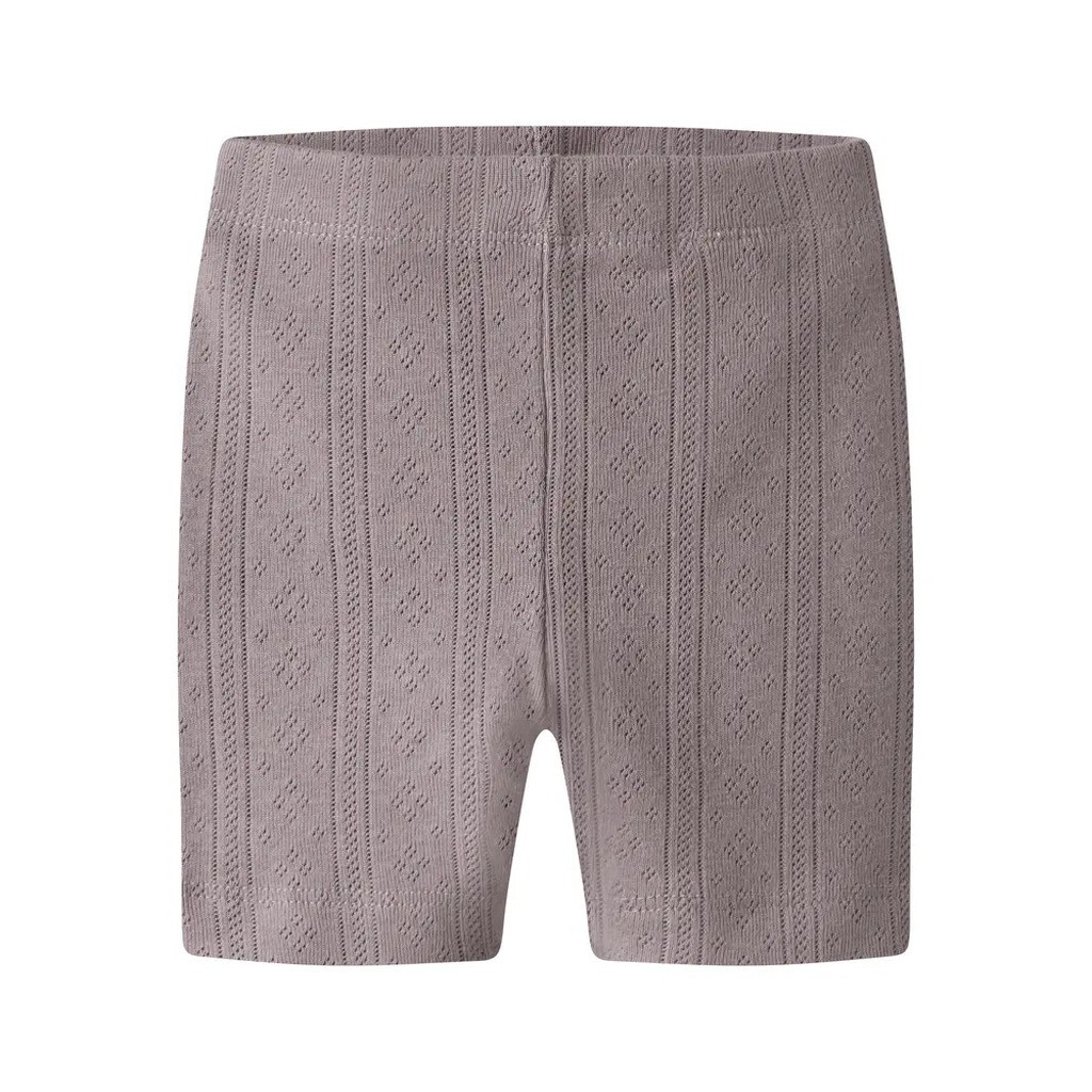 Jsilke Shorts - Purple dove - 110