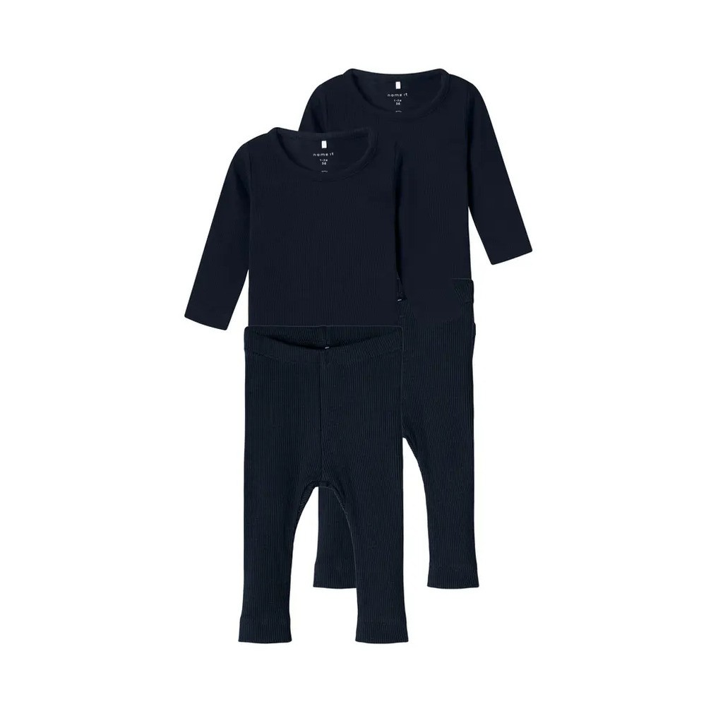 Kab ls body-legging sæt - DARKSAPPHI - 80
