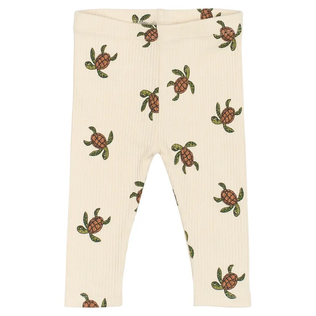 Owen Rib Leggings - WHITE SWAN - 74