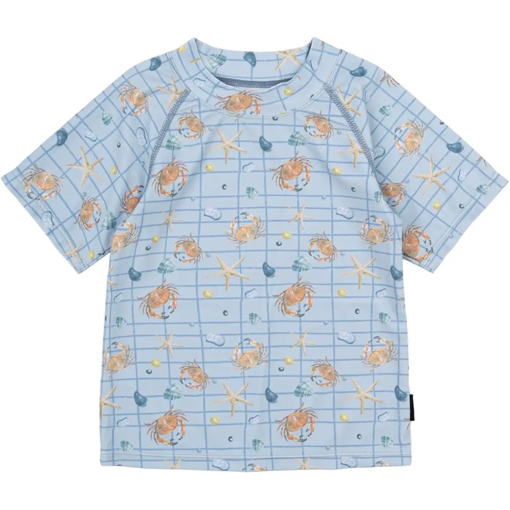Badebluse UV Aop Recycled - FADEDDENIM - 7-8 ÅR