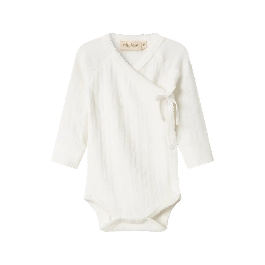 Belita Langærmet Body - Gentle white - 56