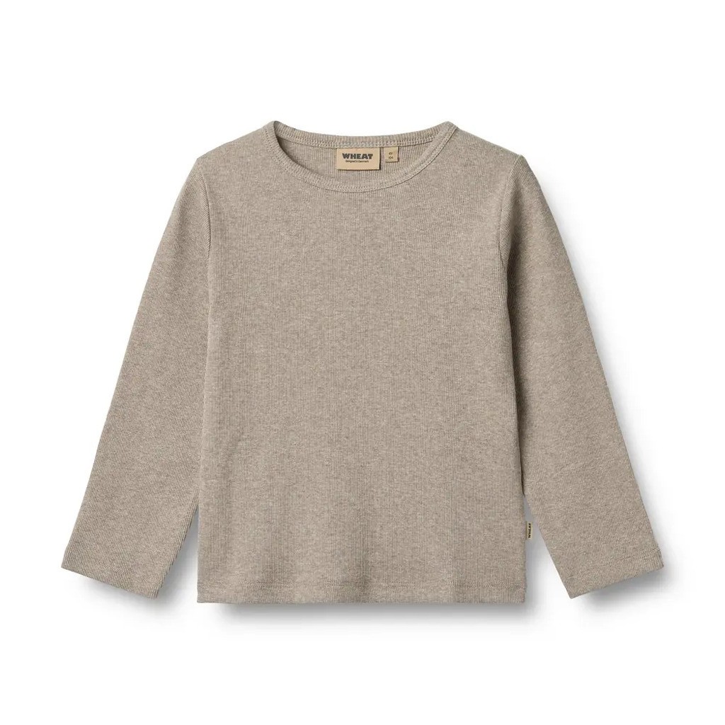 Langærmet Rib T-Shirt Milo - 72 - 104
