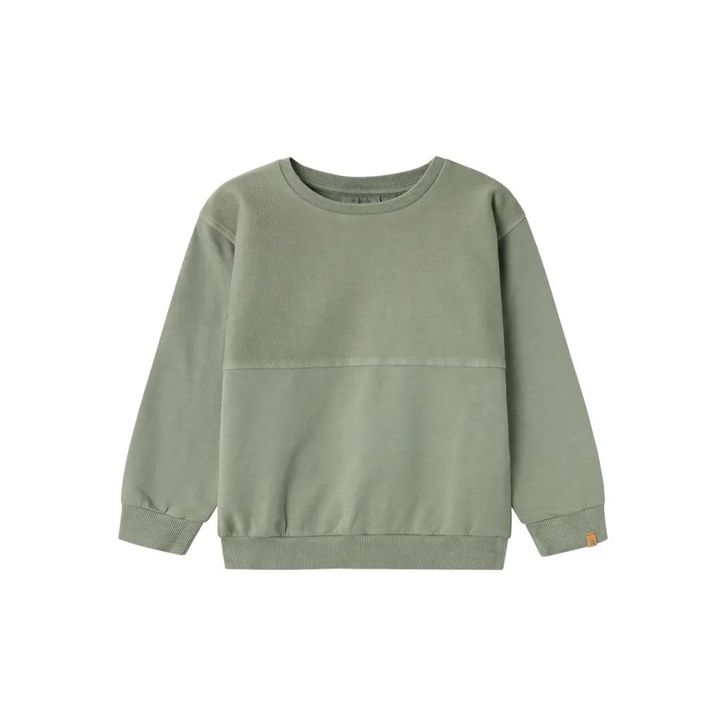 Omads langærmet sweat - SEAGRASS - 122/128