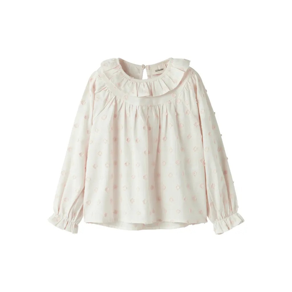 Nethe Bluse - Pastel Parchment - 122/128