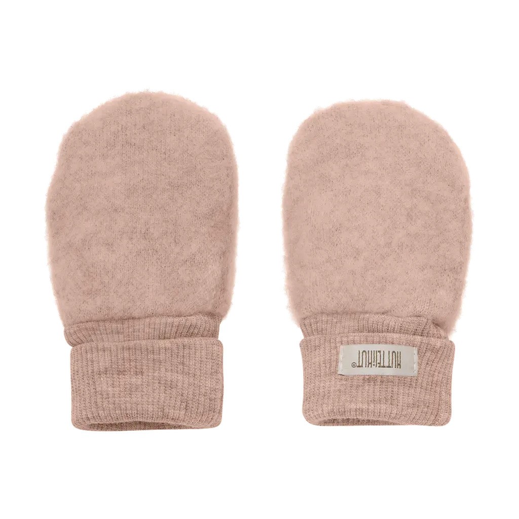 Uld Fleece Vanter - Mahogany rose - 50/56