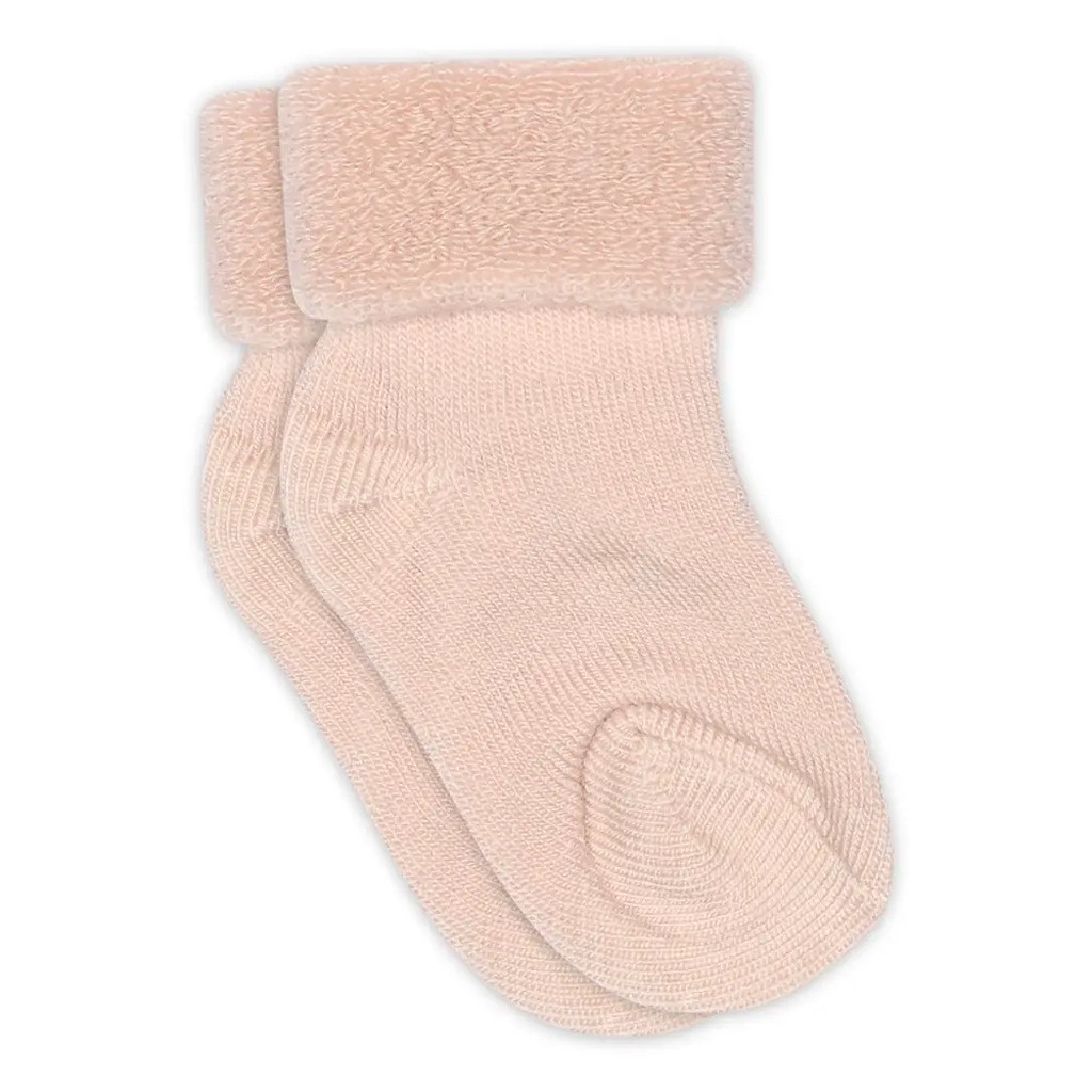 Uld Ankelstrømpe Terry - Rose Dust - 22/24