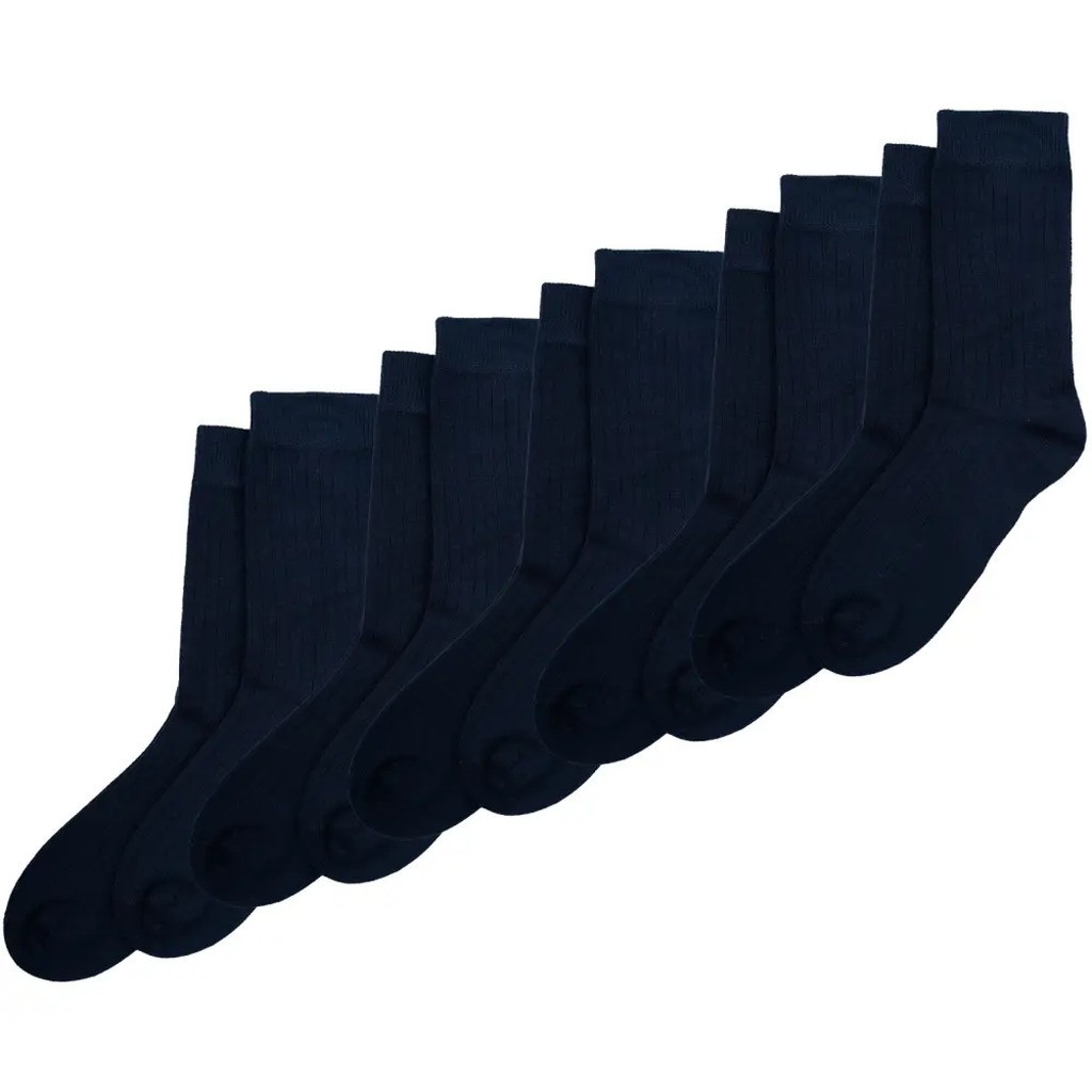 Bamboo strømper 5 pak - NAVY - 23/26