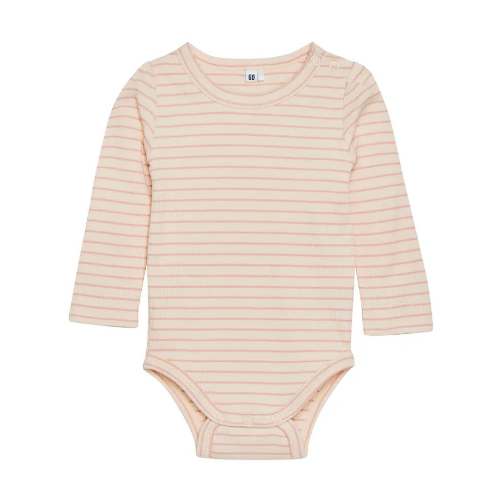 Body langærmet - Mahogany Rose - 100