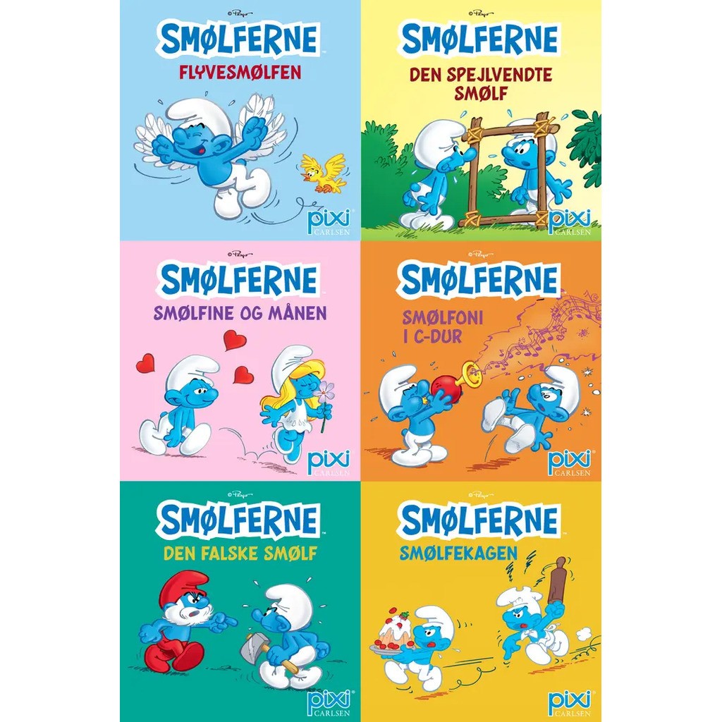 Pixi serie 142: Smølferne