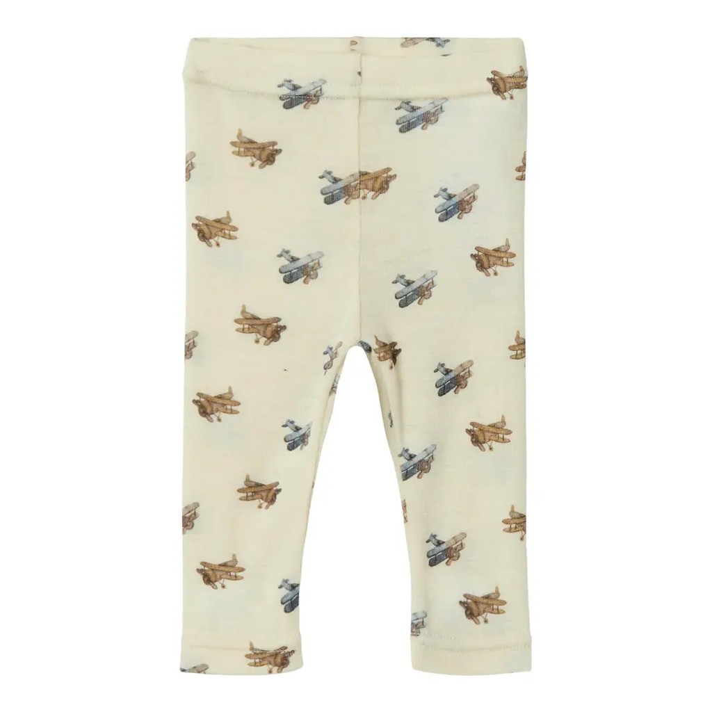 Nalu Uld Leggings - Turtledove - 80