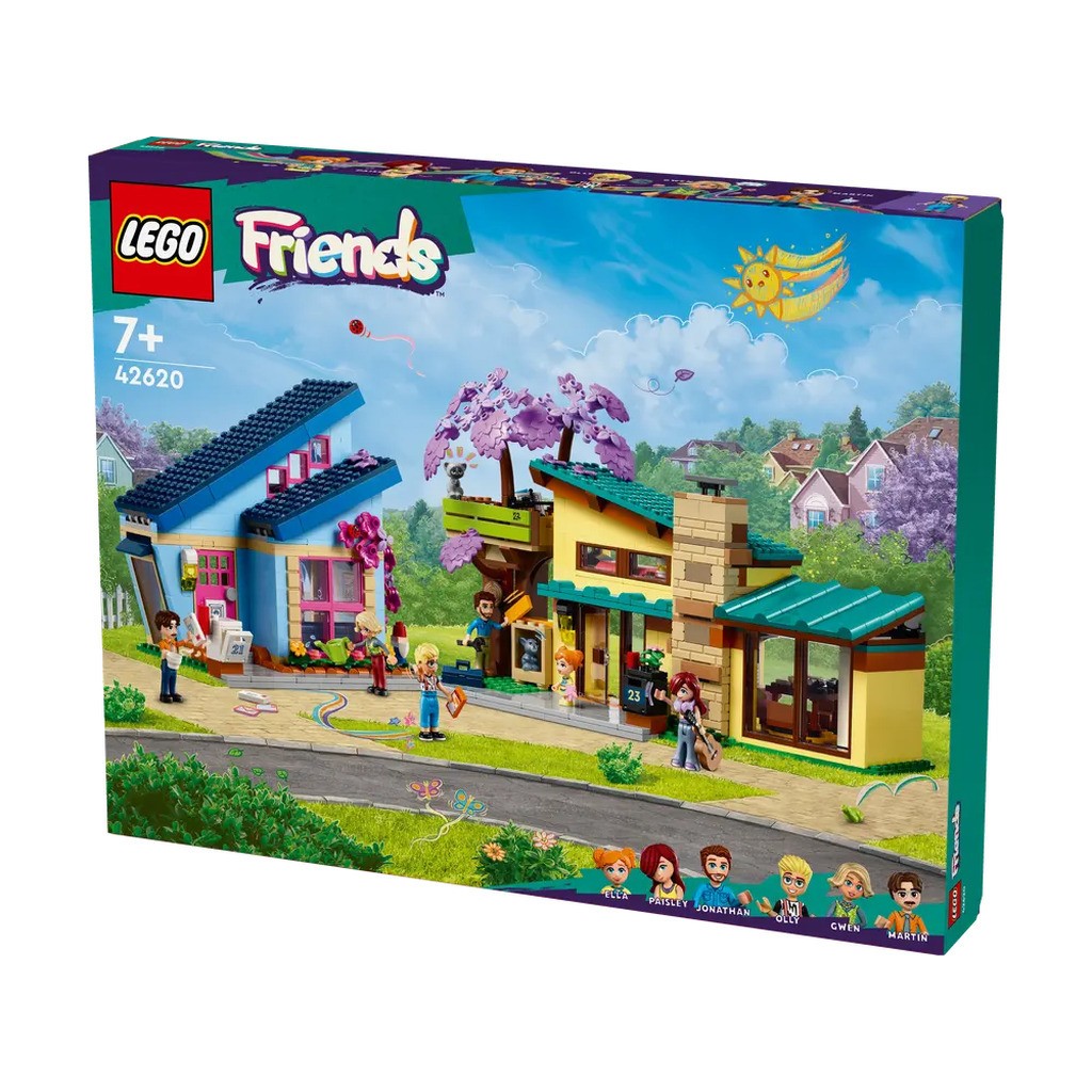 Olly og Paisleys huse 42620 LEGOÂ® Friends