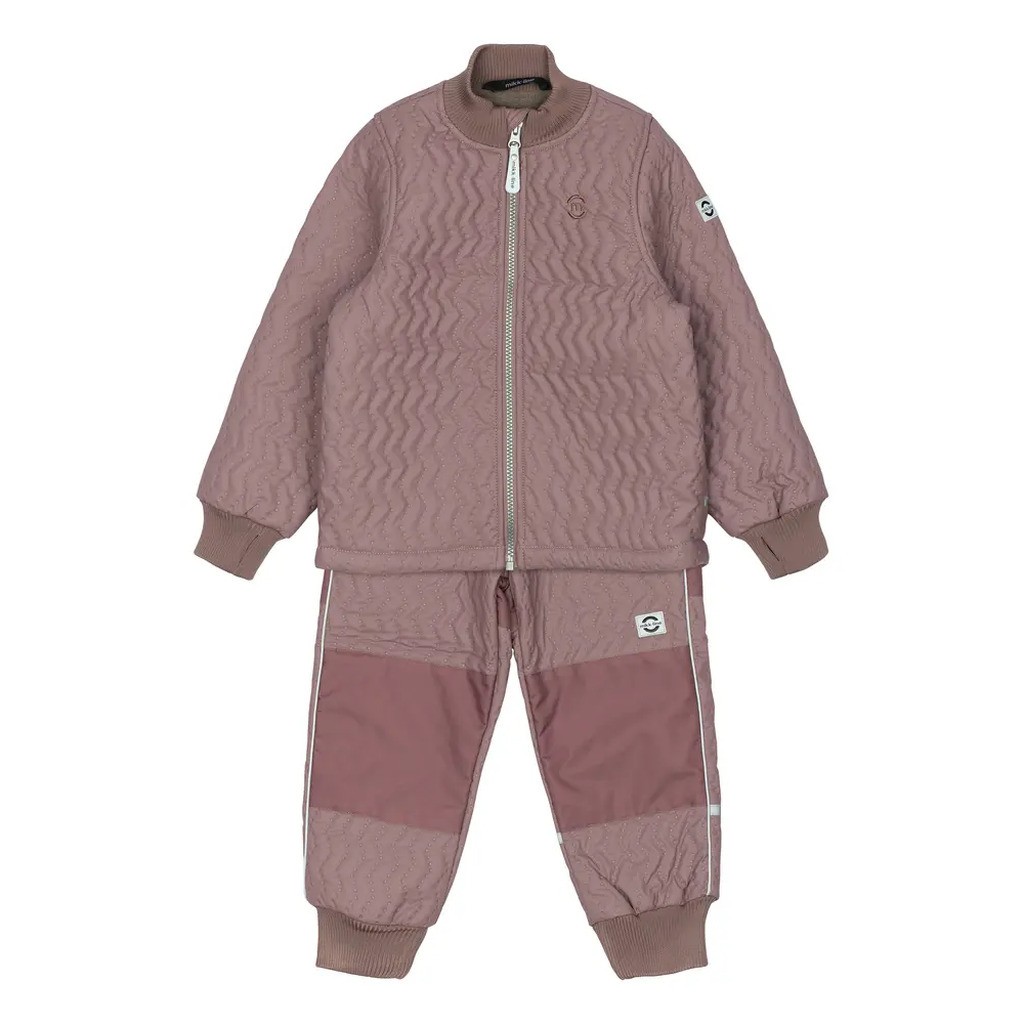 Duvet Fleece Sæt - Twilight mauve - 6 ÅR
