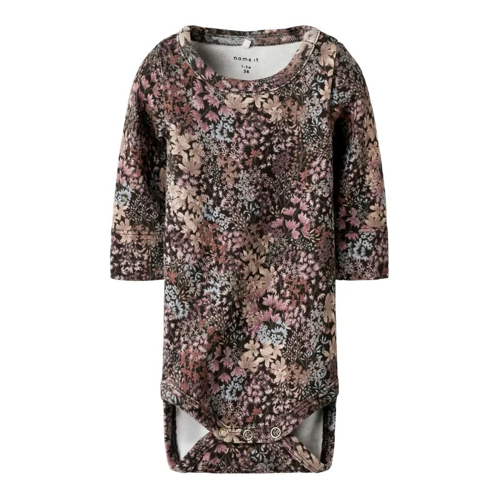 Resa Langærmet Body - Chocolate Brown - 56