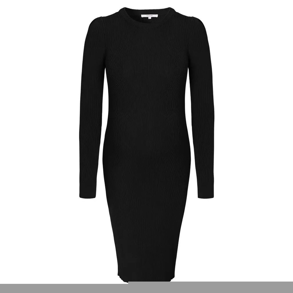 Vena Strikkjole - Black - XL
