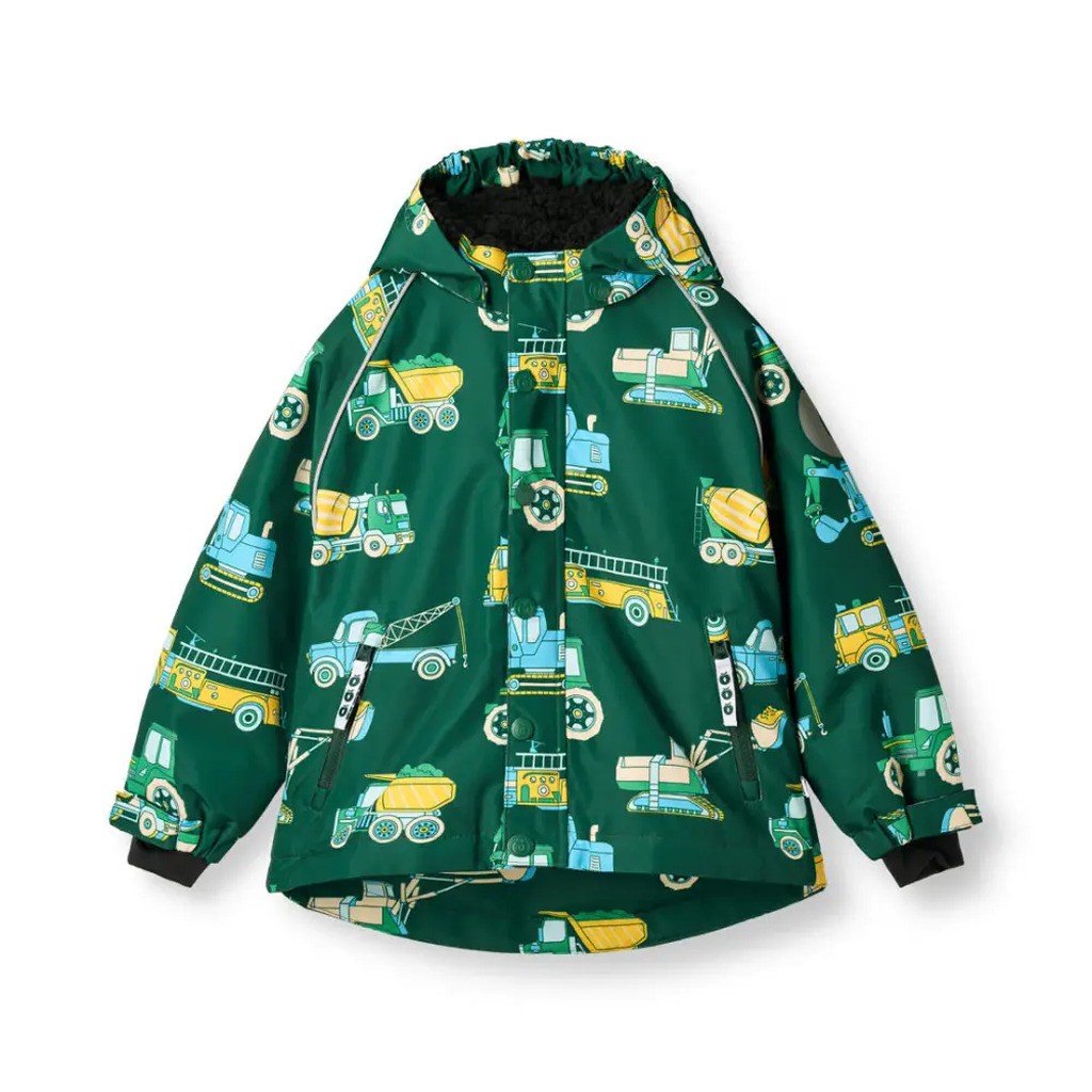 Vinterjakke - Evergreen - 3-4 ÅR