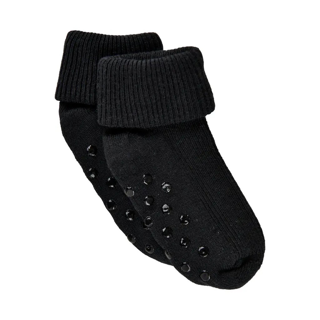 BeKids Baby Rib Strømpe m. ABS - 106 - 11/14